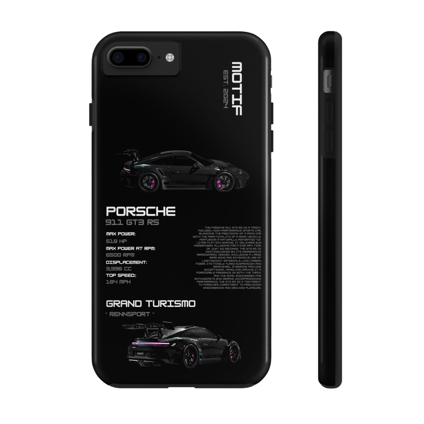 MOTIF : BLACK GT3 RS [PRODUCT:DARK]