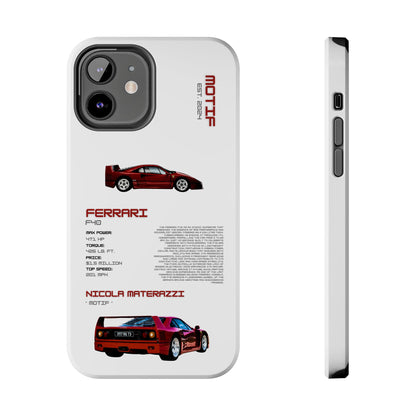 MOTIF : FERRARI F40 [PRODUCT:WHITE]