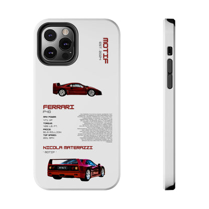 MOTIF : FERRARI F40 [PRODUCT:WHITE]