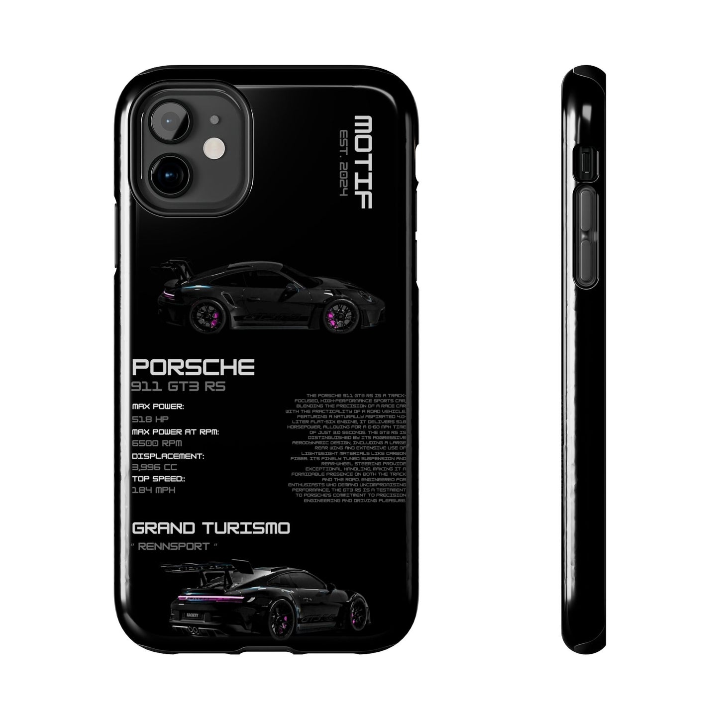 MOTIF : BLACK GT3 RS [PRODUCT:DARK]