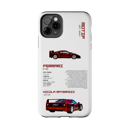 MOTIF : FERRARI F40 [PRODUCT:WHITE]