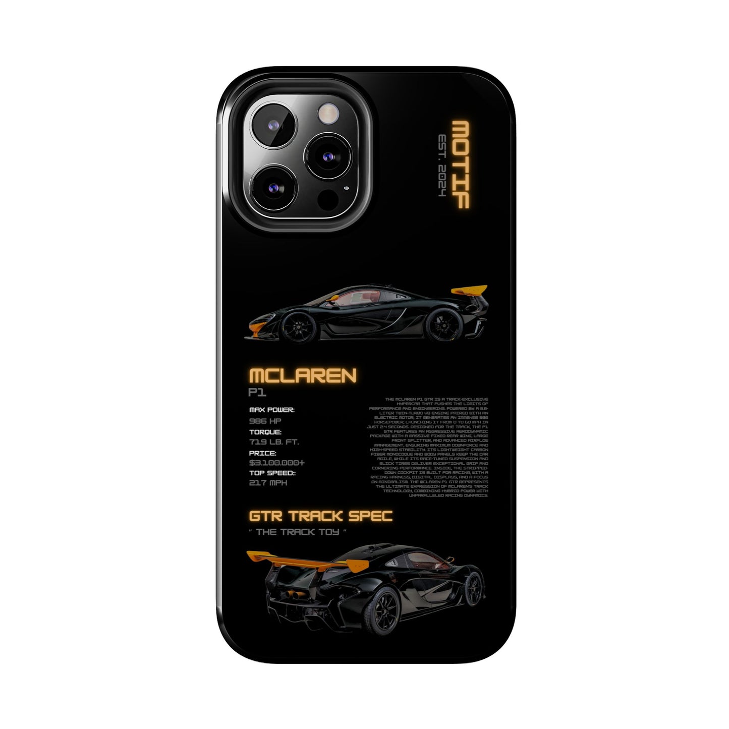 MOTIF : MCLAREN P1 GTR [PRODUCT:DARK]