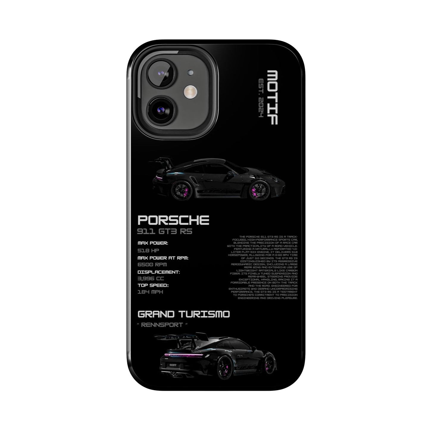 MOTIF : BLACK GT3 RS [PRODUCT:DARK]