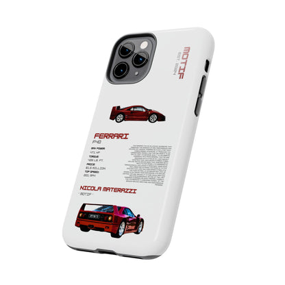 MOTIF : FERRARI F40 [PRODUCT:WHITE]