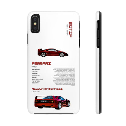 MOTIF : FERRARI F40 [PRODUCT:WHITE]