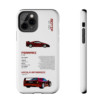 MOTIF : FERRARI F40 [PRODUCT:WHITE]