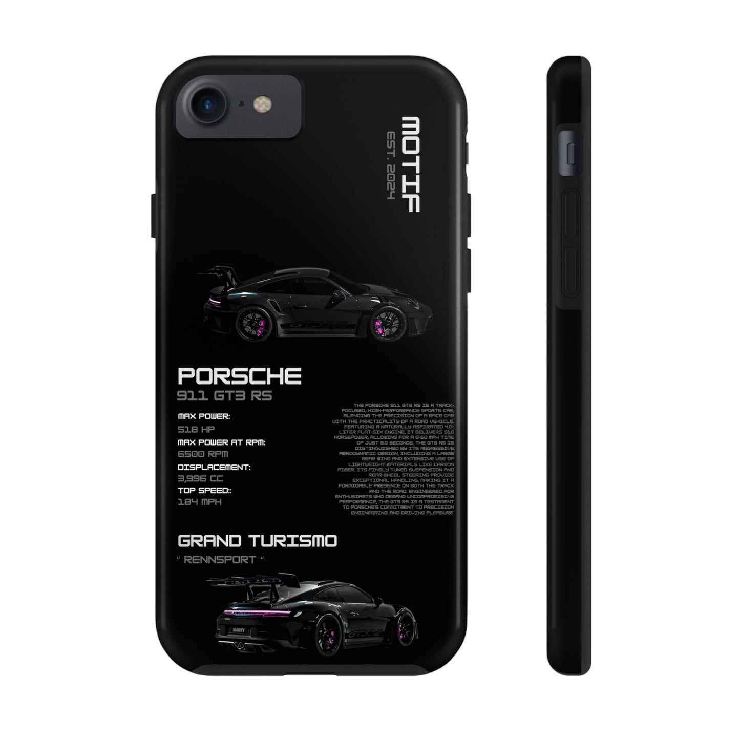 MOTIF : BLACK GT3 RS [PRODUCT:DARK]