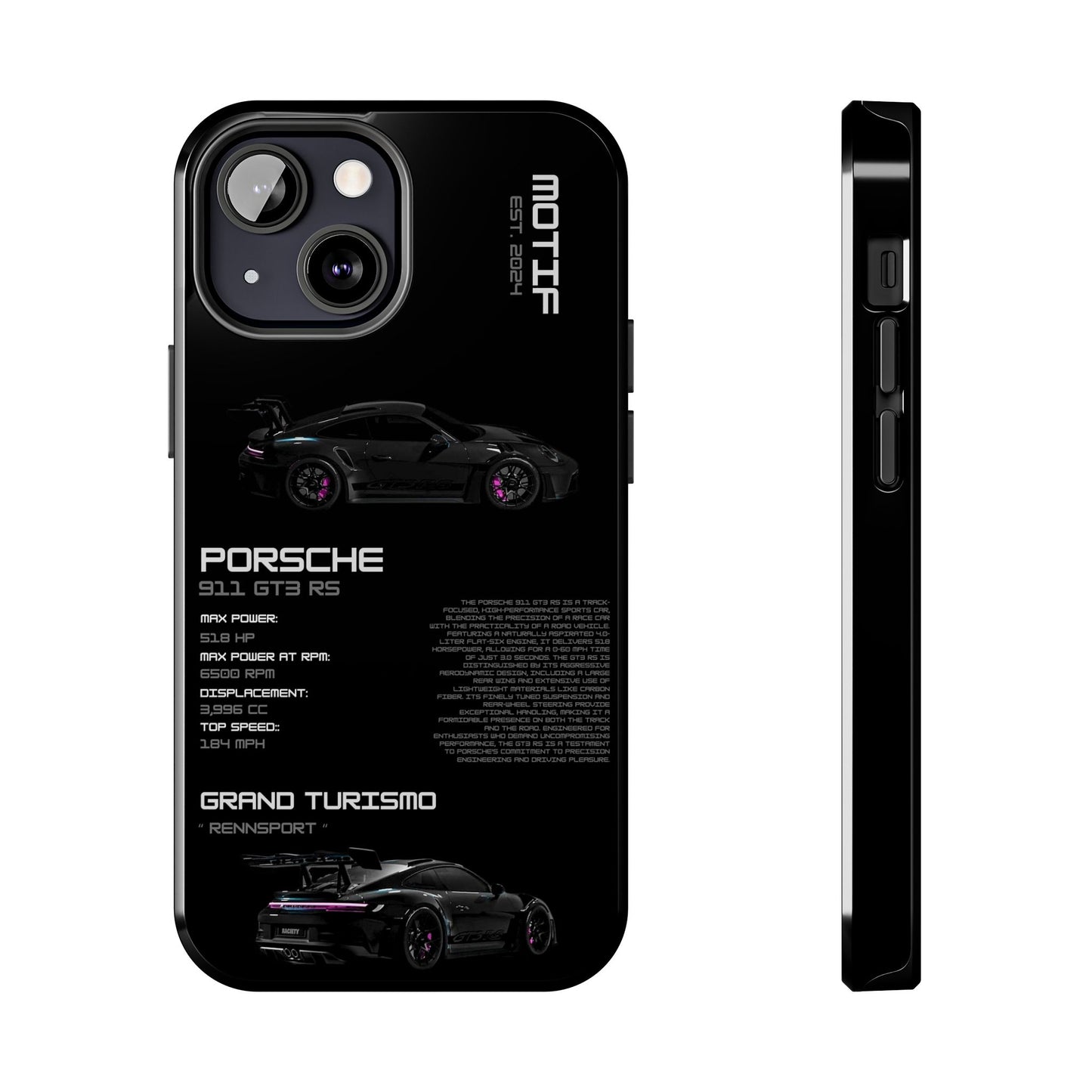 MOTIF : BLACK GT3 RS [PRODUCT:DARK]