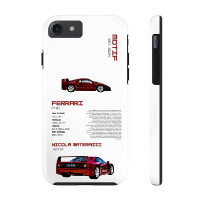 MOTIF : FERRARI F40 [PRODUCT:WHITE]