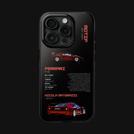 MOTIF : FERRARI F40 [PRODUCT:DARK]